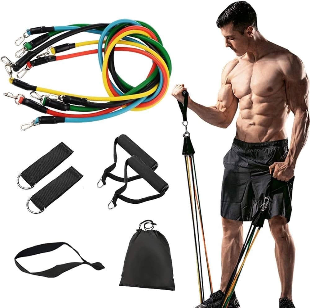 Kit de Entrenamiento Funcional 11 Piezas – Gimnasio Completo en Casa (50kg)