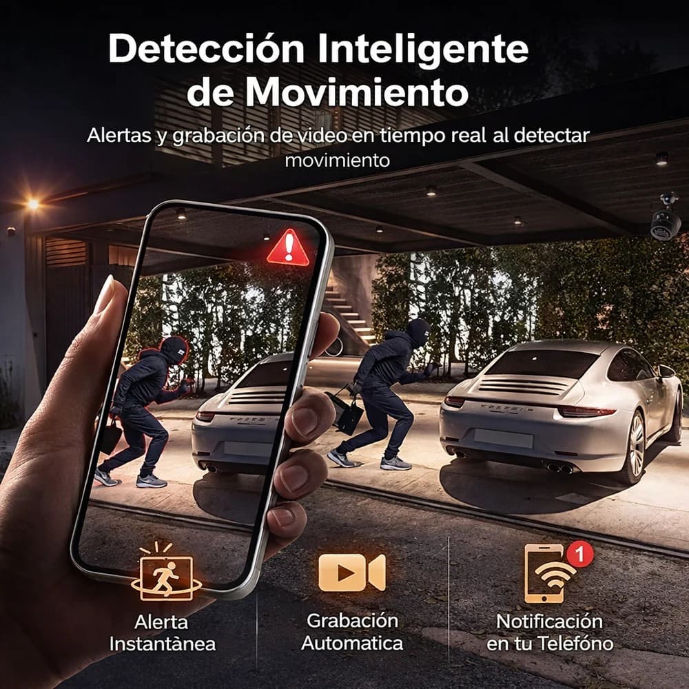 Mini Cámara Espía Wifi Oculta A9 HD 1080