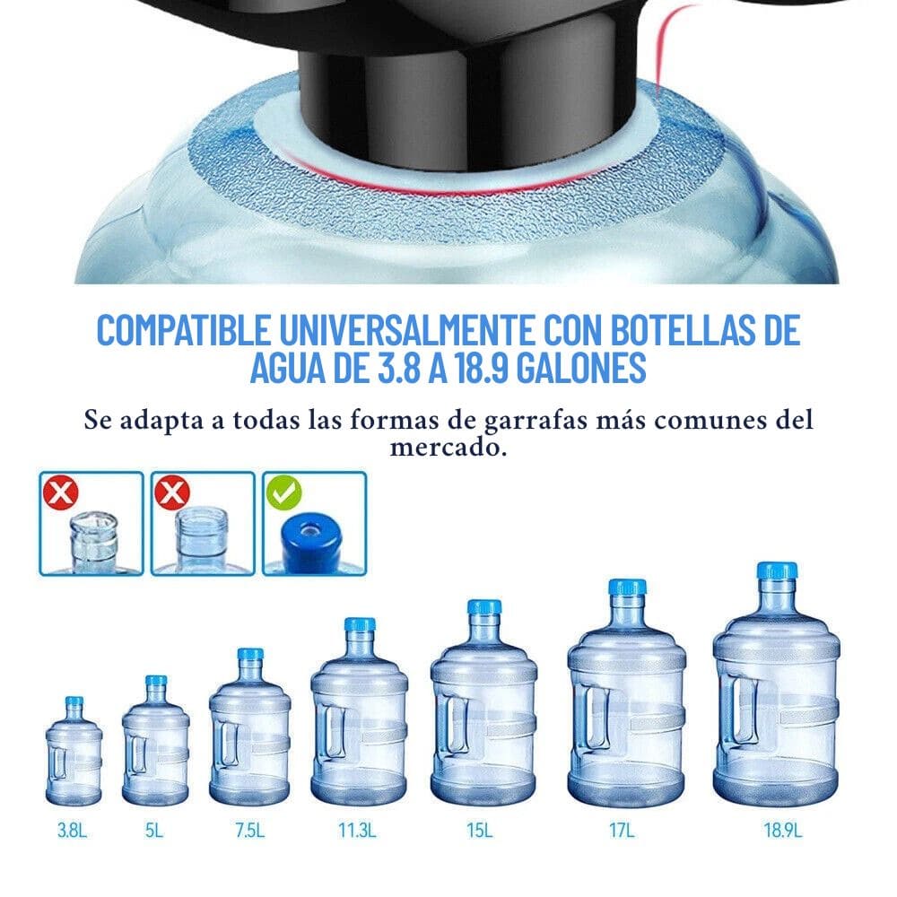 Dispensador de Agua Recargable con Base Minimalista – Uso Dual
