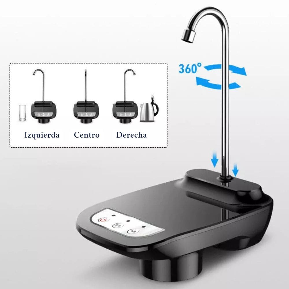 Dispensador de Agua Recargable con Base Minimalista – Uso Dual
